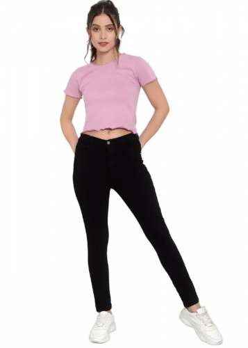 Ladies Blue Color Skinny Jeans  by Dev Garments