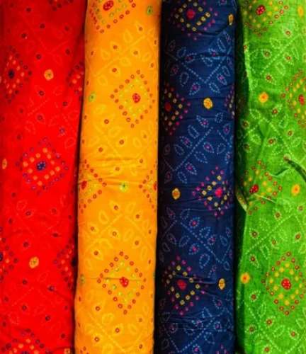 14kg Rayon Procion Print Fabrics For Kurti 