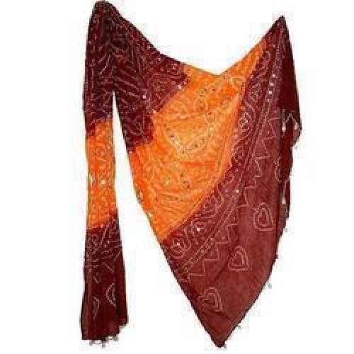 Printed Bandhani work dupatta 
