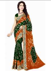Womens Fancy Bandhani Saree