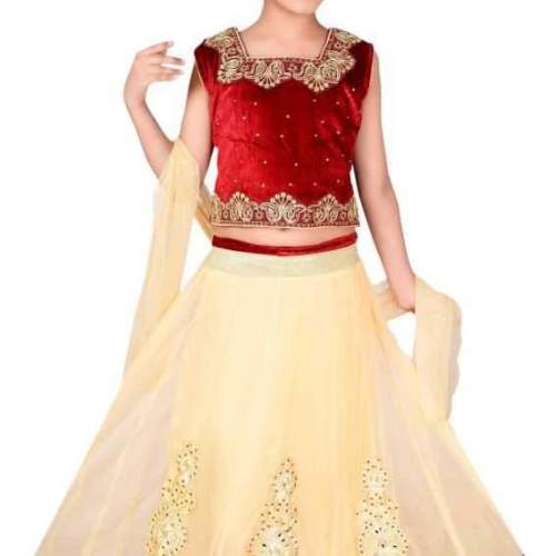 Kids Girls Festive Wear Lehenga Choli 