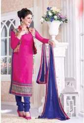 Designer Semi Stitched Jacket Suit