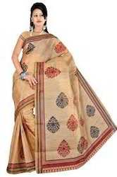 Fancy Cotton Printed saree