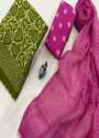 Simple Cotton bagru Print Suit Material 