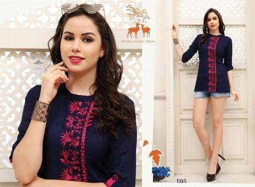 Fashion Girls Embroidered Tops