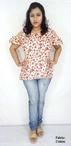 Fancy Printed Top by Maambe Wears