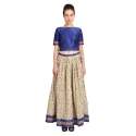 block-print-skirt