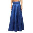 blue-silk-maxi-skirt