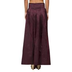 Champagne Silk Skirt