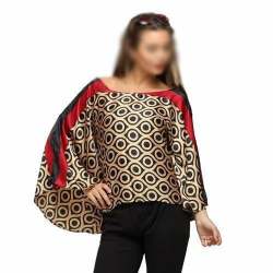 Satin Silk Kaftan Tops