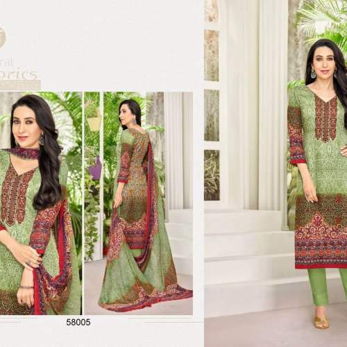 Latest Printed Salwar Suit Material by royal collection