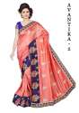 Avantika-2 full designer embroidery work saree thumb 2