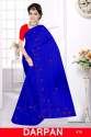 Darpan Vichitra Silk Embroidery Saree thumb 4