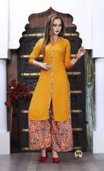 Dhani Kurti With Palazzp Set