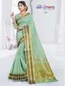 Diamond silk saree - JARI QUEEN thumb 6