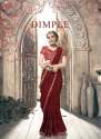 Dimple plain Saree With Embroidery Border Saree  thumb 7