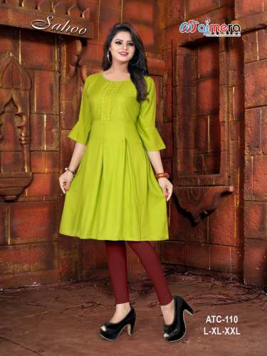 Ajmera Fashion Fancy anarkali kurti