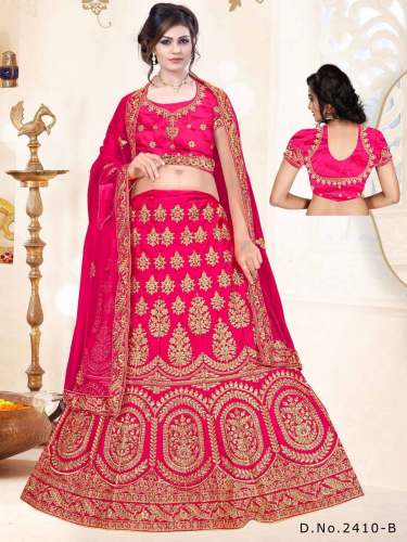 Heavy embroidery lehenga choli with work