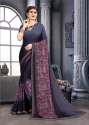Preeti moss chiffon fancy printed saree thumb 4