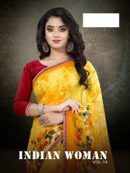 reniyal printed saree -Indian Women Vol-14