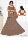Silk embroidery lehenga choli thumb 2