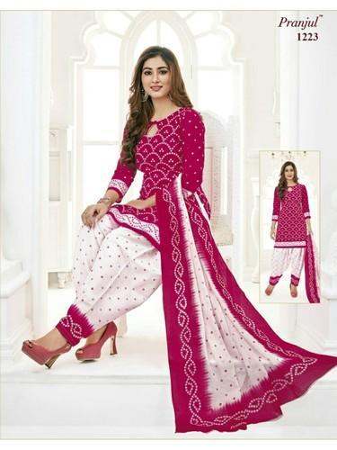 Cotton Pranjul Unstitched DRess Material