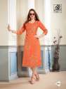 Party wear silk kurti  thumb 3