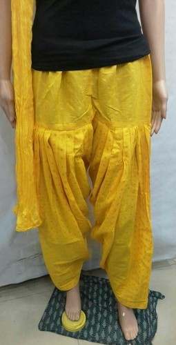 Plain Patiala Pant
