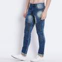 Boys Washed Denim Jogger thumb 1