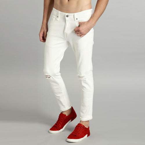 Knee Slash Denim Jeans