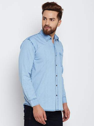 Men Denim Shirt by Dealsfive A Unit Of A M Apparels