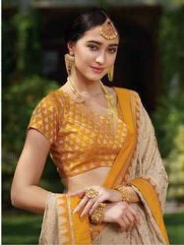 heavy georgette saree