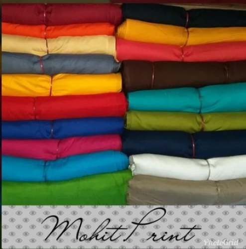 Rayon Plain 140gsm Fabric by Mohit Print