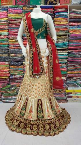 bridal Silk lehenga by Ananya Gallery