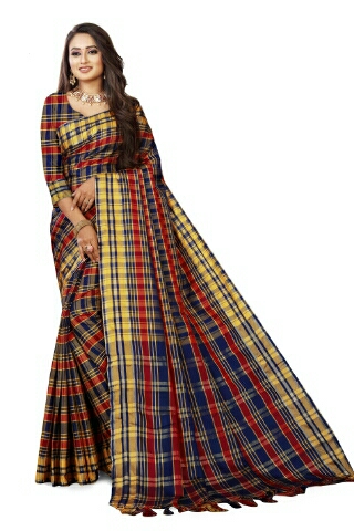 Latest desing dupiyan cotton saree