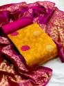 Banarasi Silk Dress Material  thumb 2