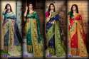  Beautiful Banarasi Silk Festive Wear Saree