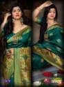  Beautiful Banarasi Silk Festive Wear Saree thumb 5