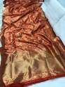  Beautiful Banarasi silk saree thumb 3