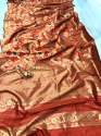  Beautiful Banarasi silk saree thumb 8
