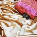 Beautiful Satin Silk Party Wear Saree thumb 1
