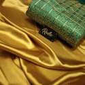 Beautiful Satin Silk Party Wear Saree thumb 7