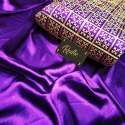 Beautiful Satin Silk Party Wear Saree thumb 9