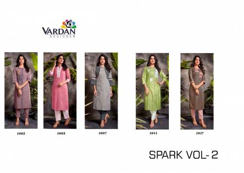 Beautiful South Cotton  Embroidery work Kurti 