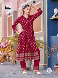 Blue Hills Alia Cut kurti  With Pent