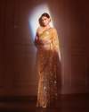 Bollywood  Designer Net Saree thumb 1