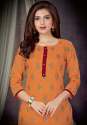Cotton With Heavy Foil Kurti thumb 2
