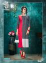 Designer 14kg Heavy Reyon straight kurti3