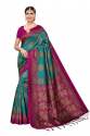 Designer Art Silk Printed Saree thumb 2