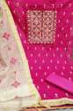 Designer Chanderi  Festive Wear Dress Material  thumb 4